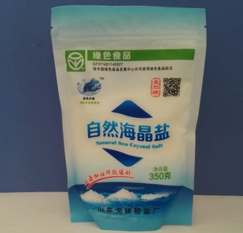 自立袋自然海晶鹽